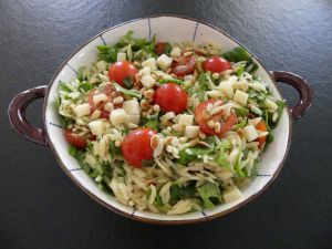 Recette Salade fraîcheur aux risonis ou orzos *
