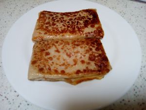 Recette Crêpes au jambon et au fromage
