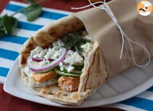 Recette Gyros au saumon, le sandwich grec au poisson parfait pour l'été!