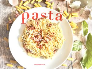 Recette Spaghettis carbonara