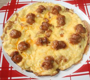 Recette Frittata (omelette) à la chipolata à l'italienne