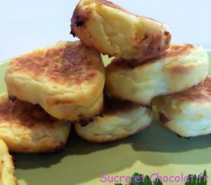Recette Croquettes de purée au fromage