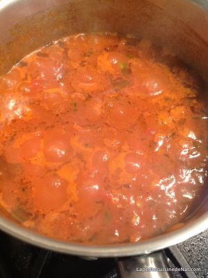 Recette Sauce tomate aux tiges de fenouil et anchois