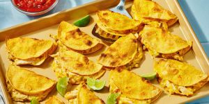 Recette King Ranch Chicken Sheet Pan Tacos