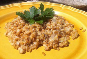 Recette Risotto de petit épeautre aux champignons