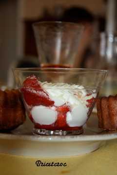 Recette Crème de mascarpone aux fraises