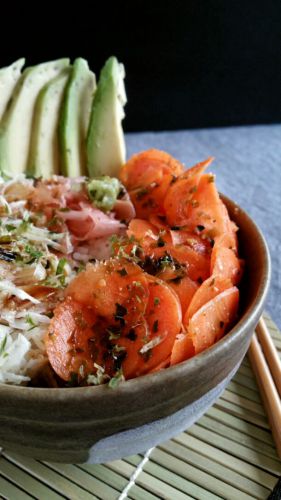 Recette Envie de sushi bowl (vegan)