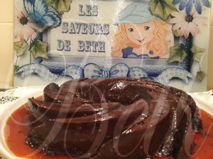 Recette Pudding au Chocolat / Pudim de Chocolate