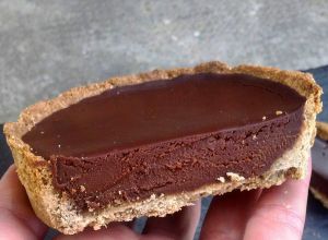 Recette Tarte chocolat coco gingembre (vegan)