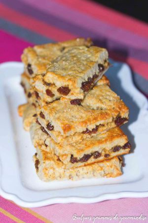 Recette Biscuits aux raisins secs