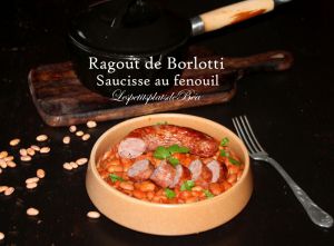 Recette Ragout de borlotti et saucisse au fenouil