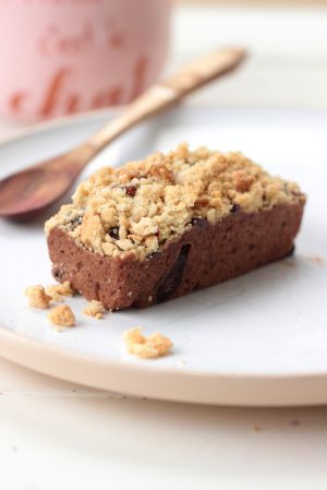 Recette Cake crumble au chocolat