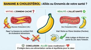 Recette Banane et cholestérol : alliés ou ennemis de votre santé ?