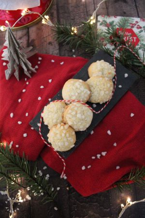 Recette Biscuits sucre perlé