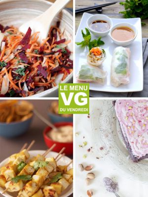 Recette Menu vg du vendredi « Printanier »