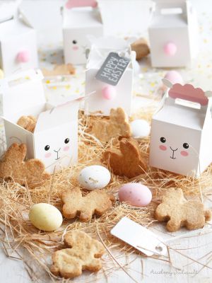 Recette Sablés lapin de Pâques à la vanille