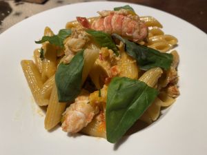 Recette Pâtes aux langoustines