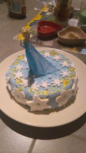 Recette Cake design fait avec ma princesse