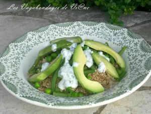 Recette Salade Phedra (quinoa, avocat)