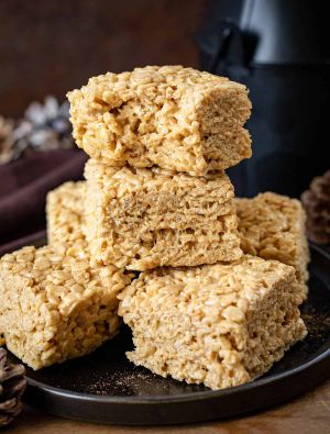 Recette Gingerbread Rice Krispie Treats
