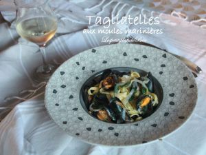 Recette Tagliatelles aux moules marinières