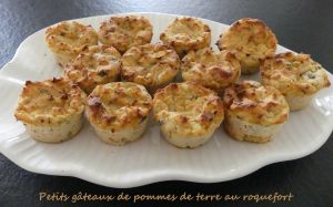 Recette Petits gâteaux de pommes de terre au roquefort *