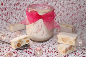 Recette Yaourts au Nougat Blanc