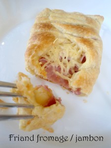 Recette Friand fromage / jambon