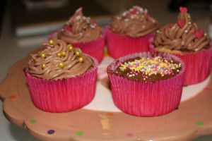 Recette Cupcakes Vanille et Nutella