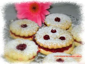 Recette Biscuits à la confiture...il y a là comme un goût de l'enfance !