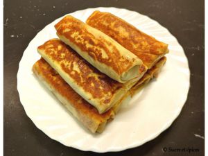 Recette Crêpes farcies au poulet