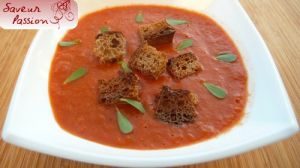 Recette Soupe de tomates et fenouil rôtis