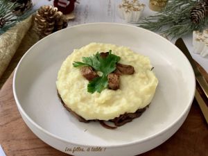 Recette Parmentier de confit de canard et foie gras