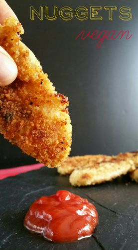 Recette Nuggets vegan et frites de polenta
