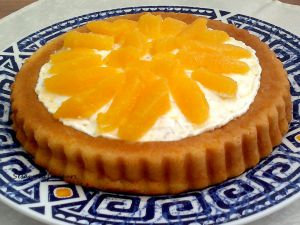 Recette Tarte gâteau à l'orange