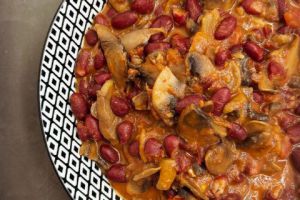 Recette Chili aux champignons