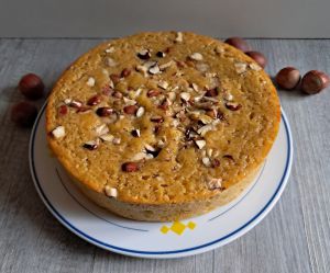 Recette Gâteau au citron et noisettes