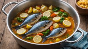 Recette Quel est le temps de cuisson idéal pour un poisson au court bouillon ?