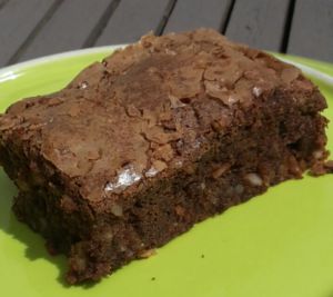 Recette Brownie gourmand au chocolat- noix-noisettes
