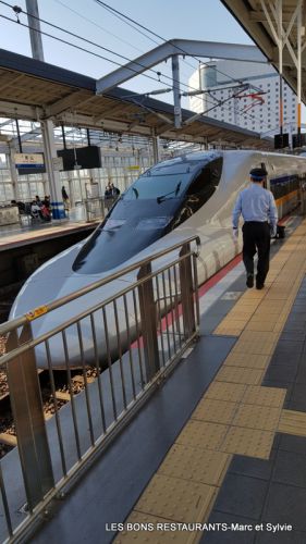 Recette KYOTO (Japon) - Manger son bento dans le TGV japonais