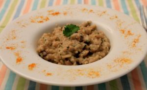 Recette Risotto aux champignons et à l’Ossau-Iraty