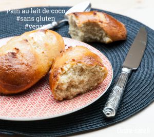 Recette Pain au lait vegan, sans gluten, sans œuf, sans lait