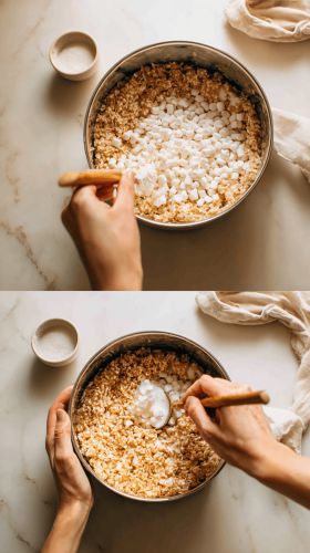 Recette Pumpkin Spice Rice Krispie Treat: Fall’s Crispy Delight