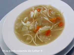 Recette Soupe au chou