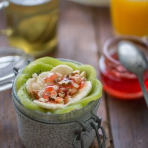 Recette « Overnight coco chia seed pudding »