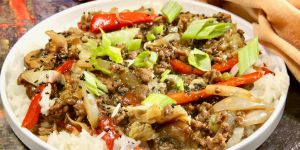 Recette Ground Beef Stir Fry
