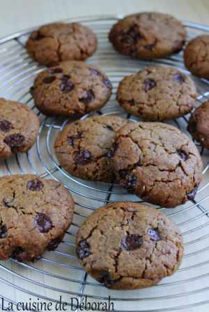 Recette Cookies vegan aux pépites de chocolat