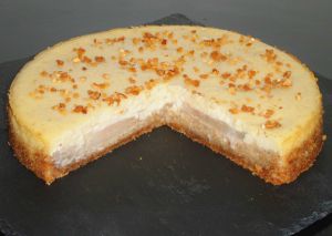Recette Cheesecake poire frangipane
