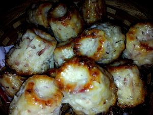 Recette Cannelés jambon  et emmental