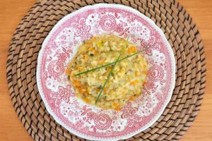 Recette Risotto aux legumes